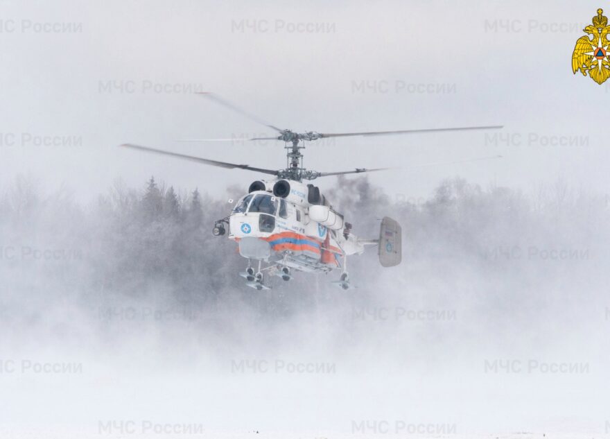 Пациента районной больницы экстренно доставили в Тверь на вертолёте