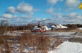 Женщину экстренно доставили в Тверь на вертолёте санавиации