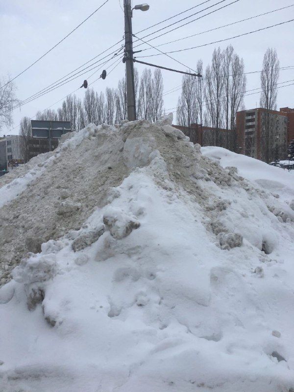 Коммунальщиков в Тверской области оштрафовали за неубранный снег