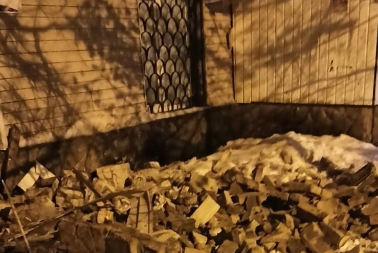 Местные власти прокомментировали ситуацию с обрушившимся фасадом в Тверской области Местные власти прокомментировали ситуацию с обрушившимся фасадом в Тверской области