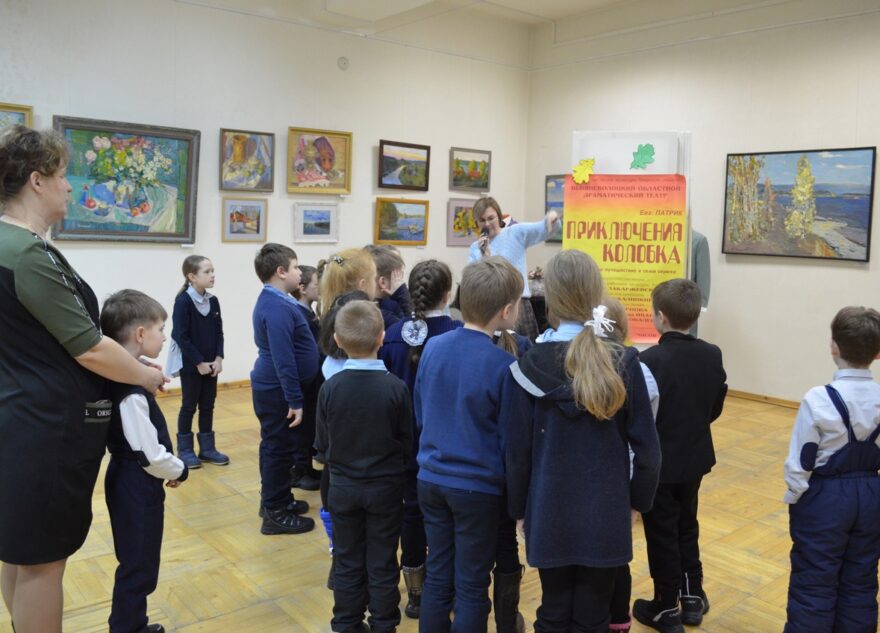 Дети в Вышнем Волочке попали в театральное закулисье