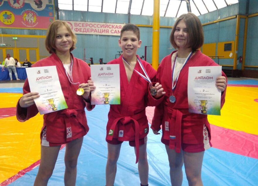 Трое юных самбистов из Лихославльского округа вошли в состав сборной Тверской области