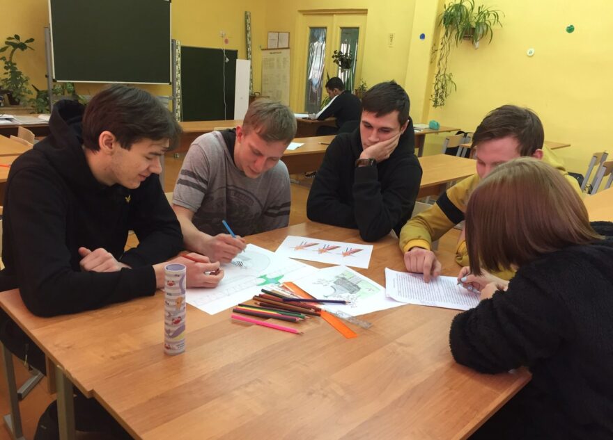 Студенты Калашниковского колледжа думают над арт-объектом лихославльского сквера