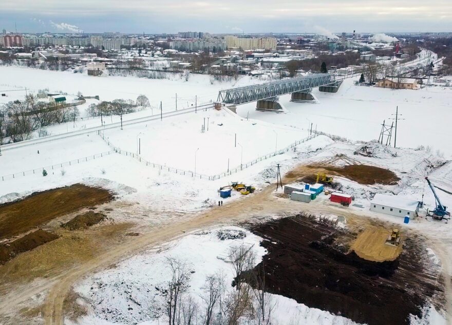 Губернатор Игорь Руденя провел совещание на площадке строительства Западного моста в Твери