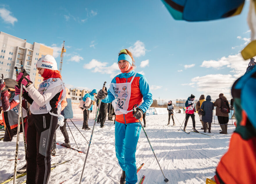 В Твери проходит региональный этап гонки «Лыжня России – 2022»