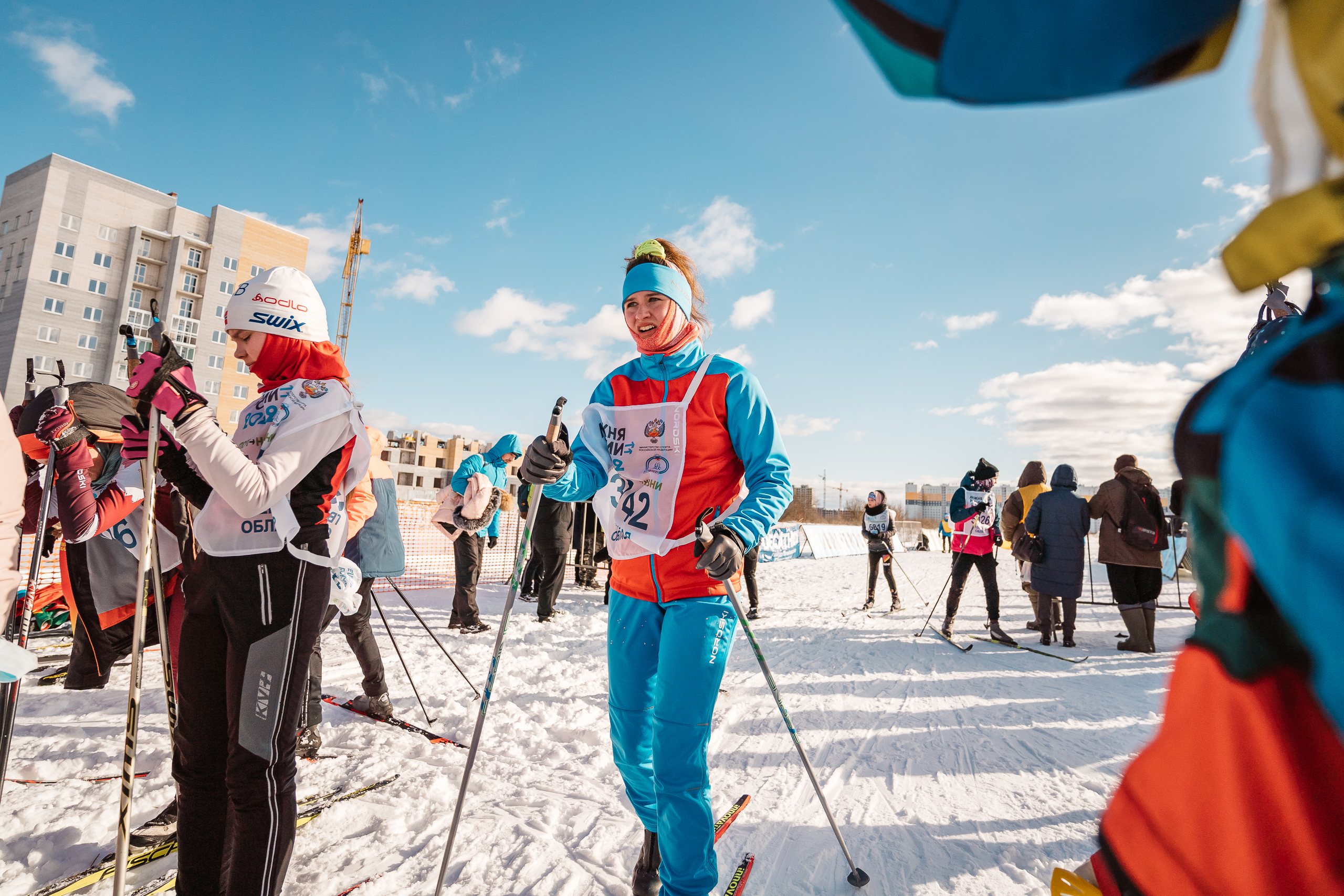 В Твери проходит региональный этап гонки «Лыжня России – 2022»