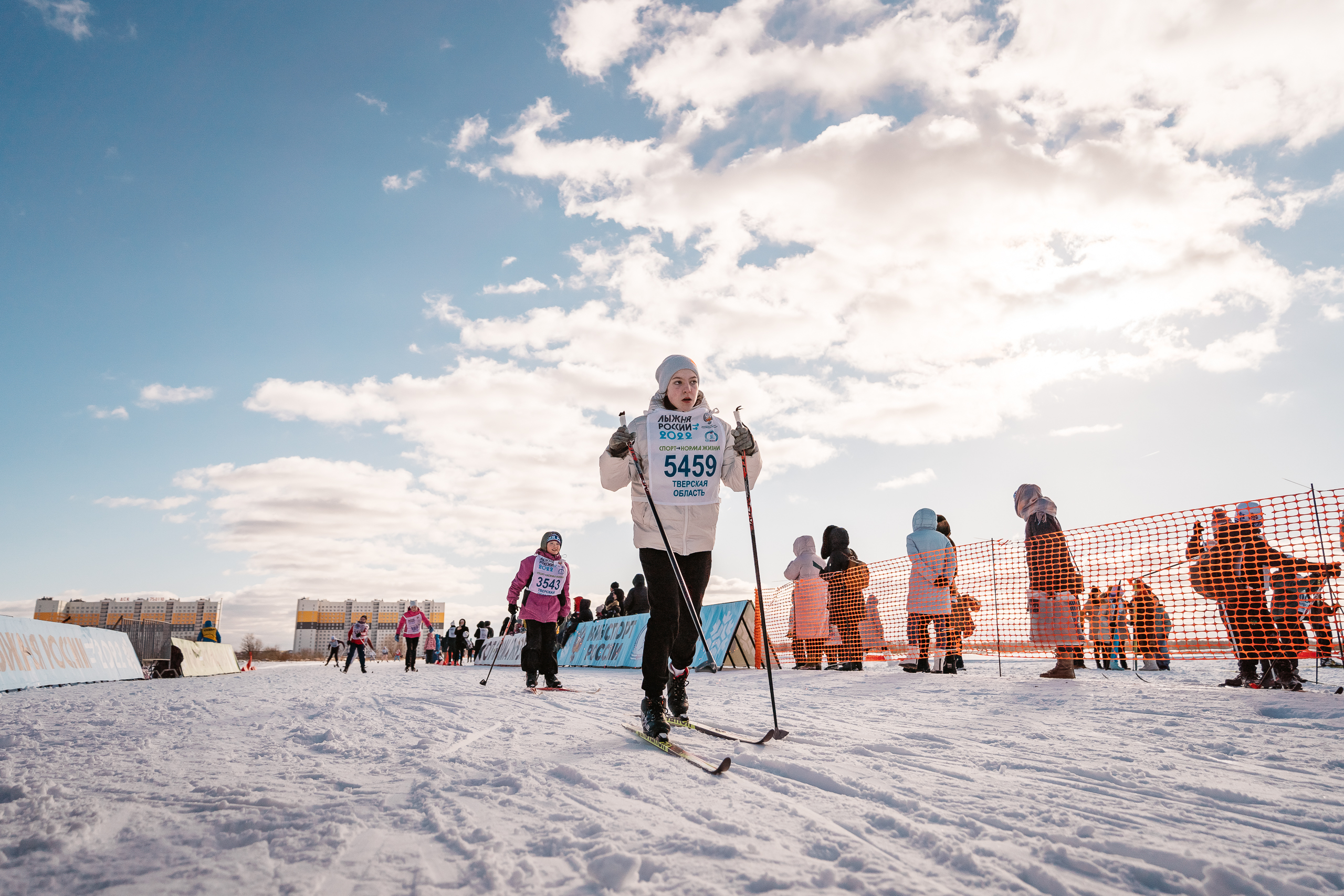 В Твери проходит региональный этап гонки «Лыжня России – 2022»