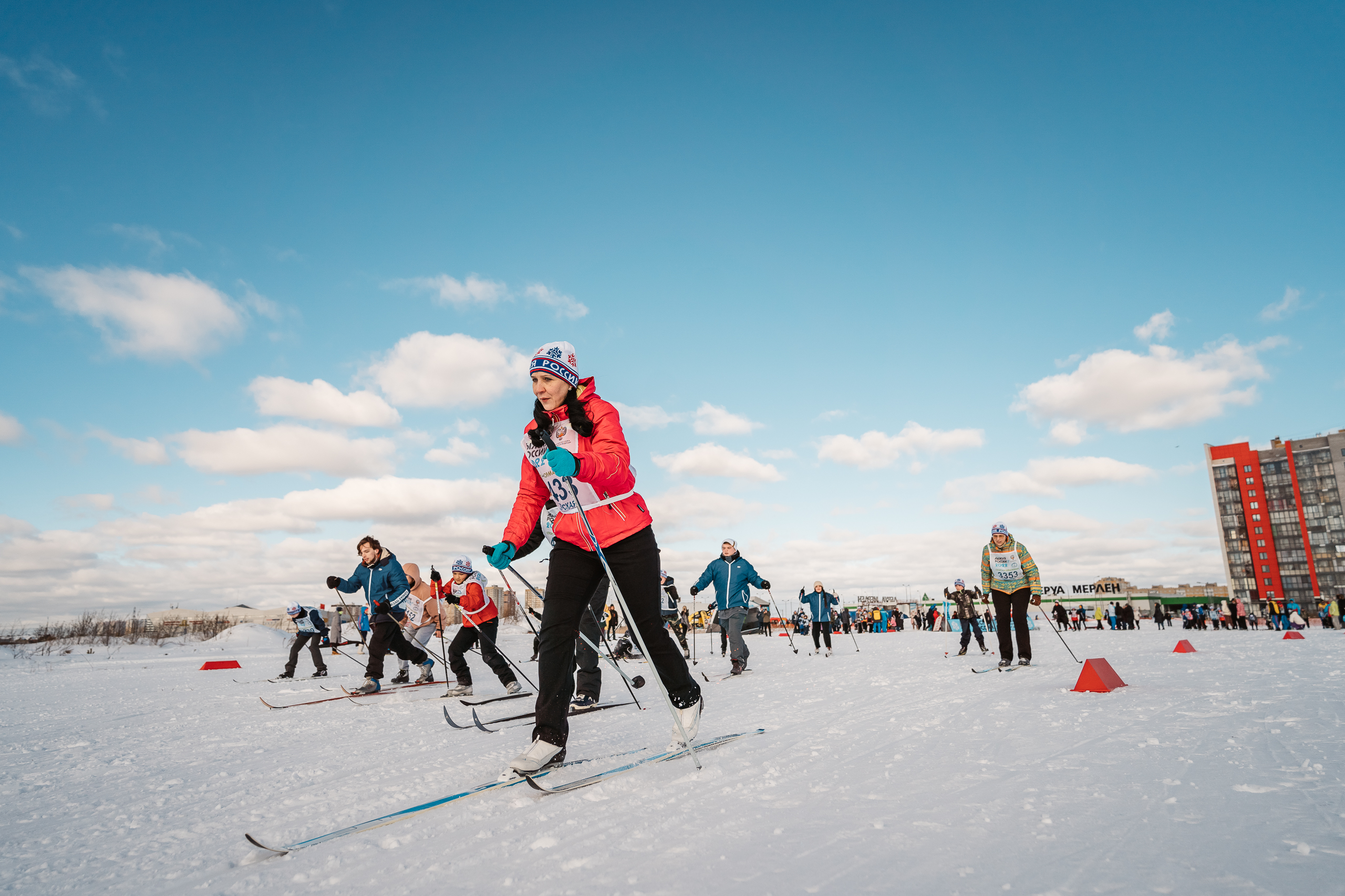 В Твери проходит региональный этап гонки «Лыжня России – 2022»