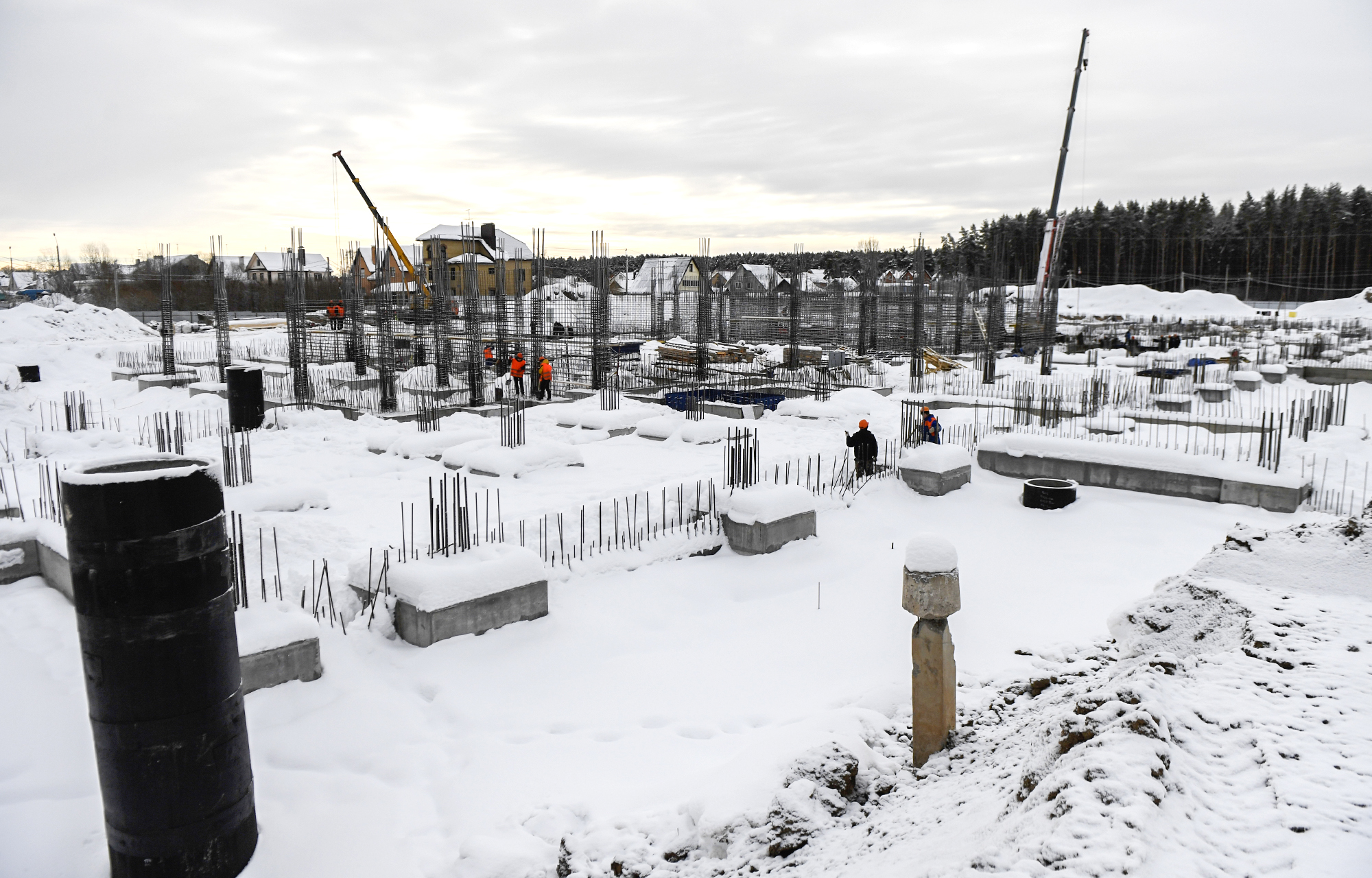 Фундамент уже есть: в Твери продолжается строительство детской областной больницы