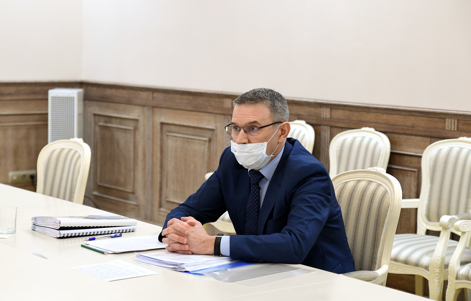 Игорь Руденя обсудил с главой Бежецкого района Игорем Павловым актуальные вопросы развития муниципалитета