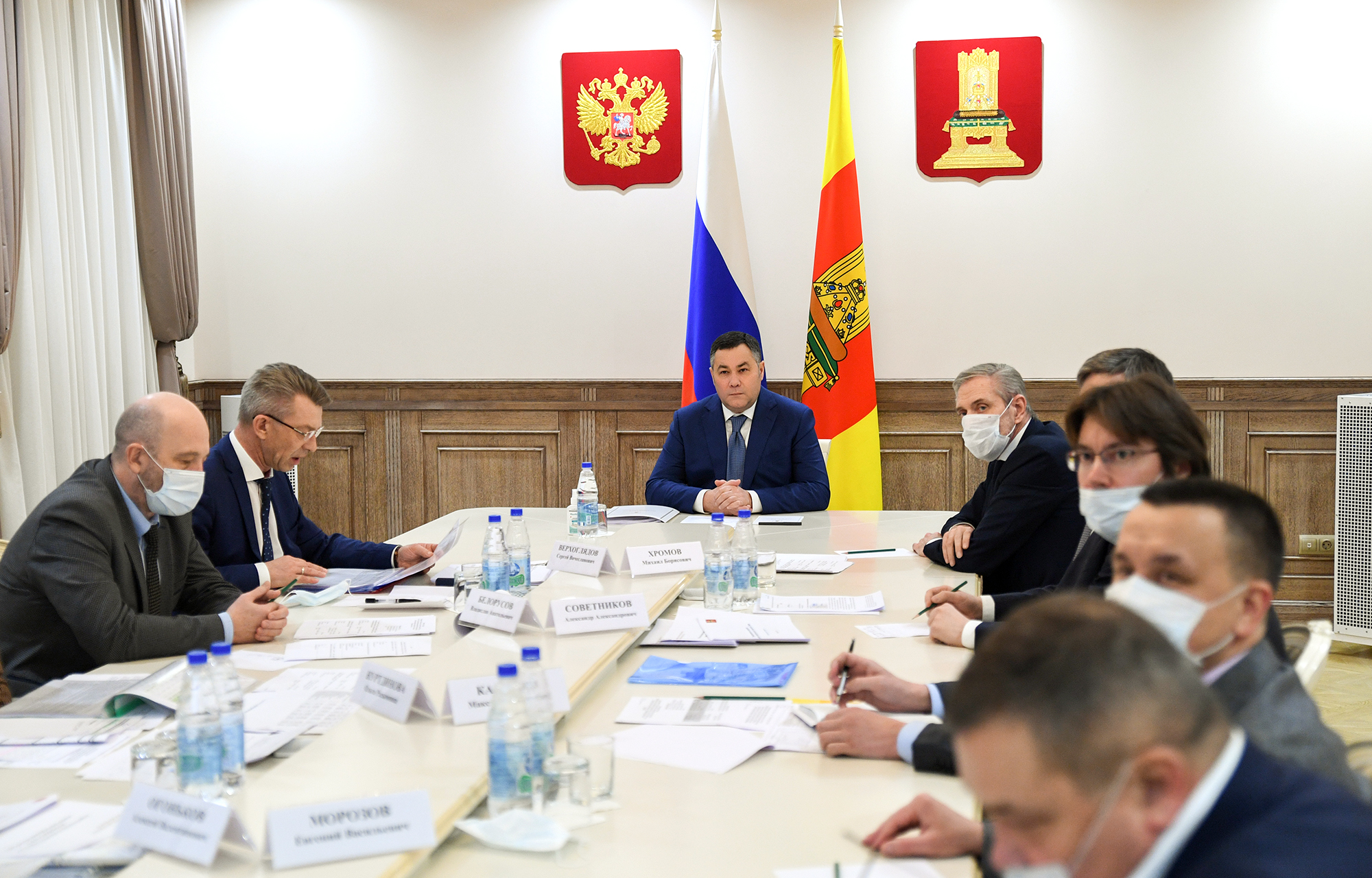 В правительстве Тверской области обсудили модернизацию тверского железнодорожного вокзала