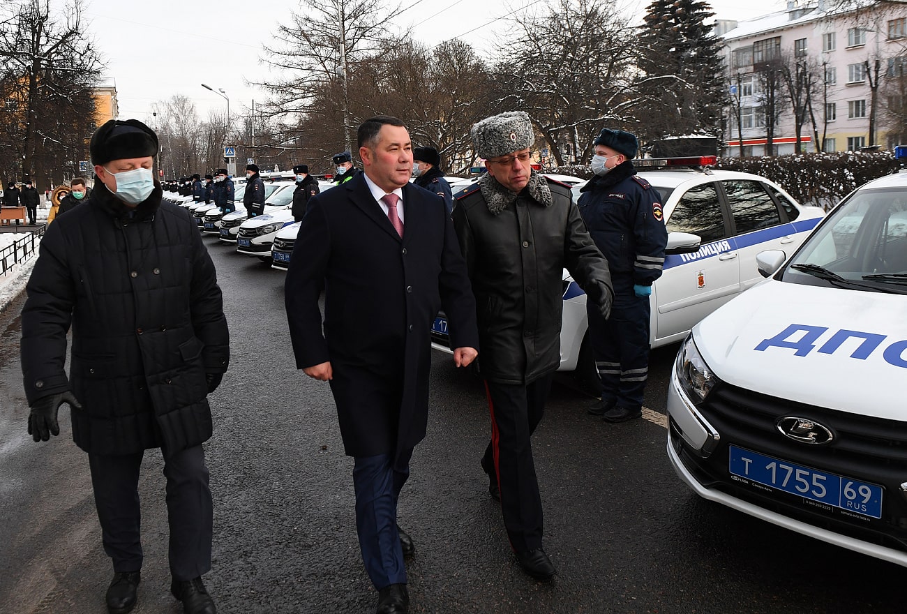 Игорь Руденя поздравил сотрудников и ветеранов УМВД России по Тверской области с днём образования ведомства