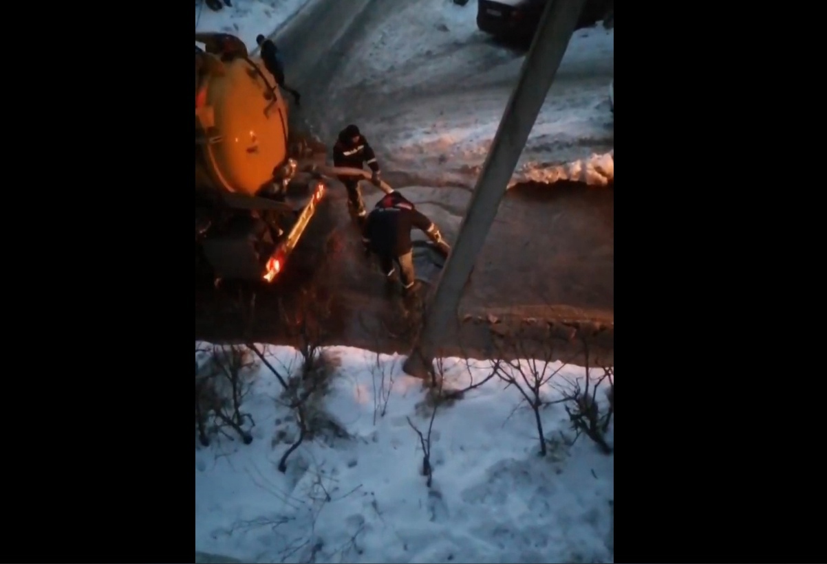 В Твери вновь залило проспект Корыткова