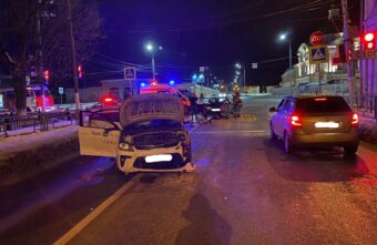 19-летняя девушка пострадала в аварии в центре Твери