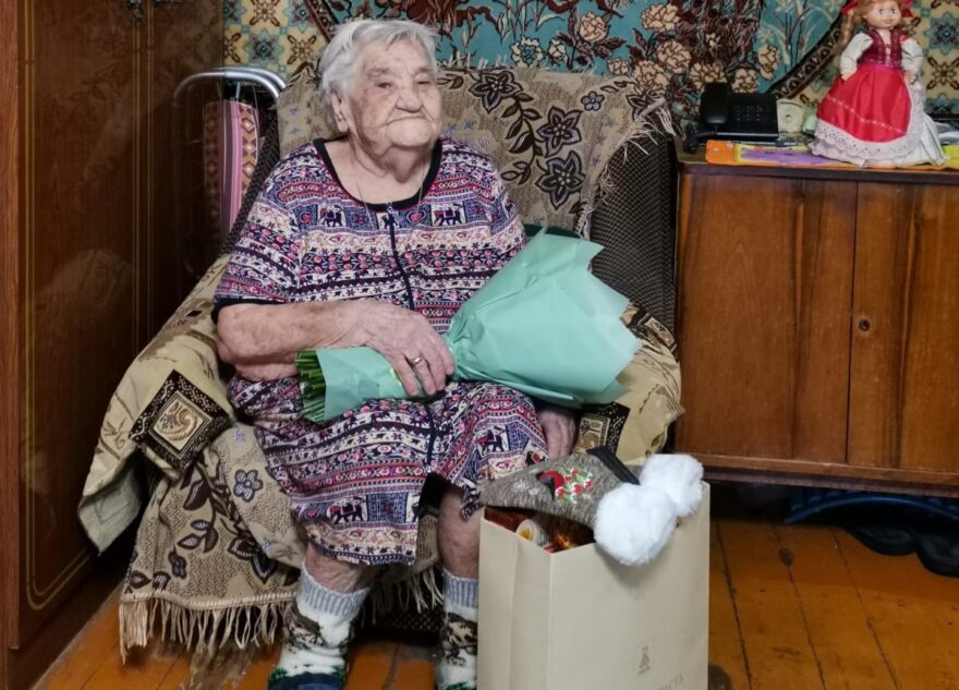 Участнице Великой Отечественной войны Марии Федюниной исполнился 101 год