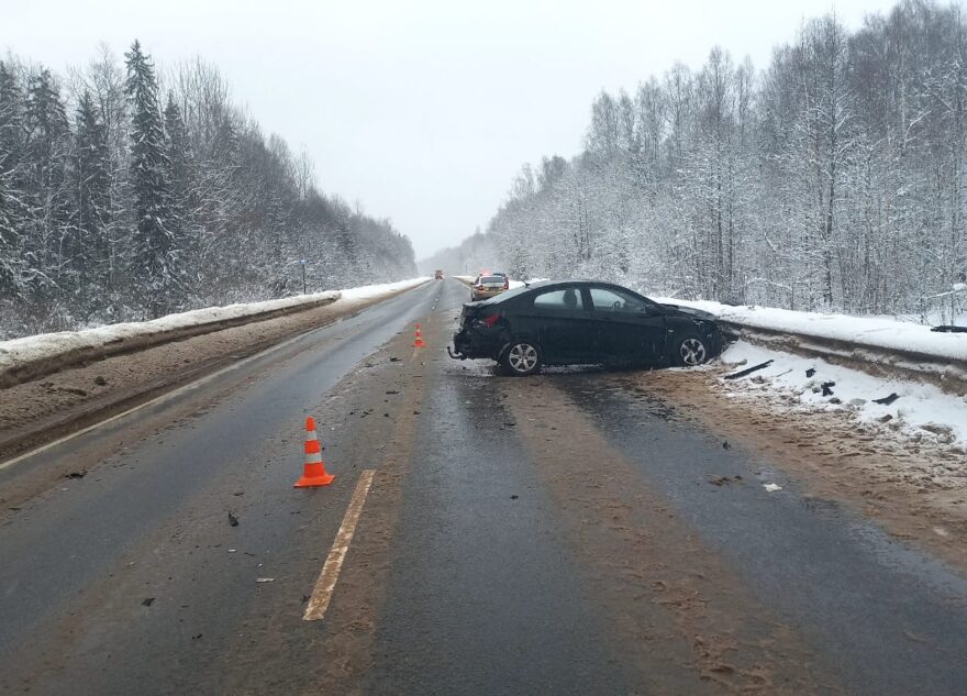 В Тверской области на трассе М-9 обгон закончился жуткой аварией