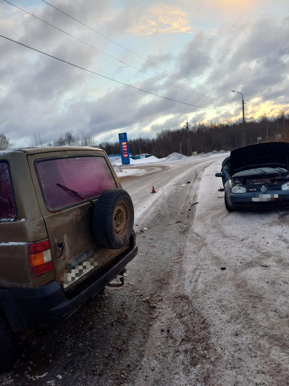 В Тверской области молодой водитель устроил ДТП на встречной полосе
