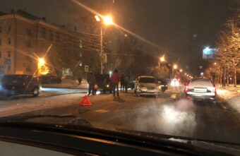 ВАЗ и Hyundai не поделили перекрёсток в Твери