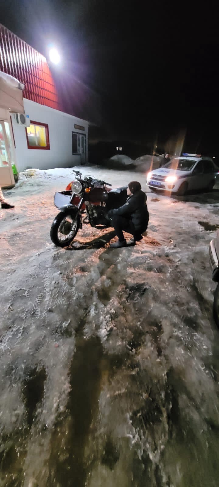 В Тверской области поймали пьяного мотоциклиста без прав