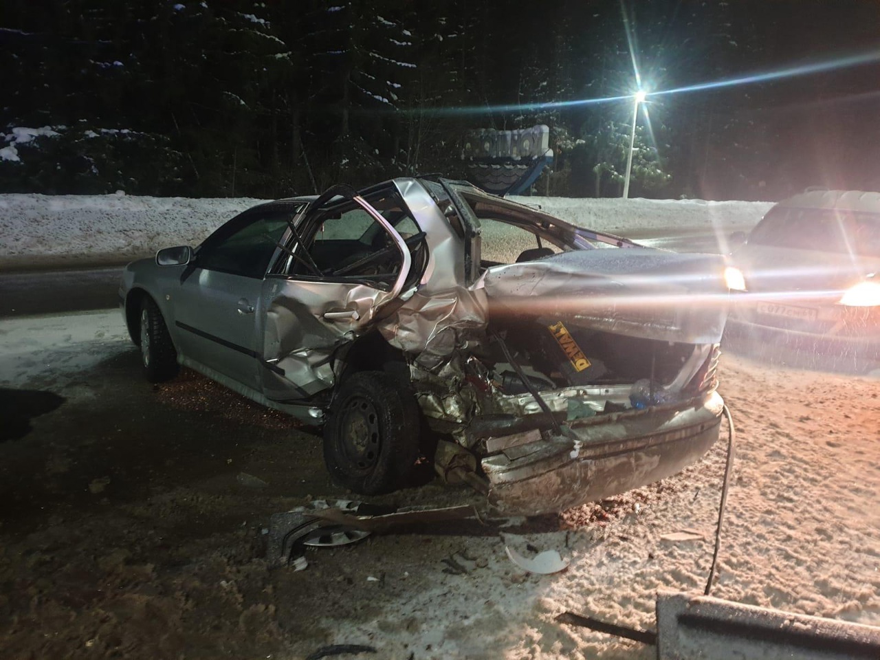 Три человека пострадали в ДТП на "встречке" в Тверской области