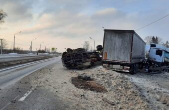 Был пьян: появились подробности ДТП с фурой, которая протаранила ГАЗ в Тверской области