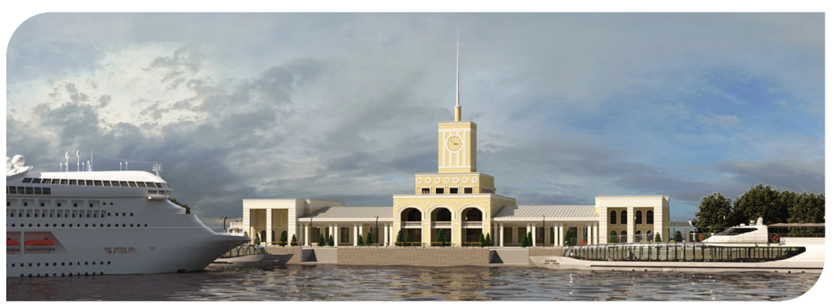 Речной порт в Тверской области сможет одновременно принимать 7 круизных судов