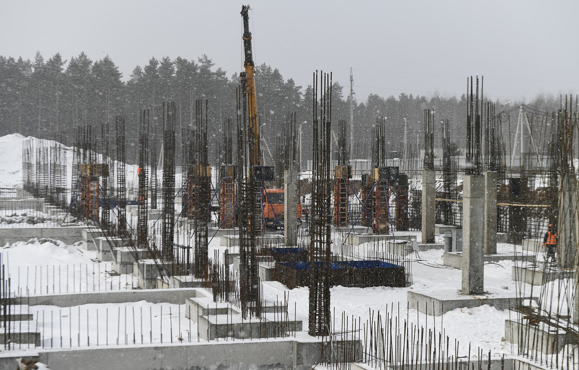 Губернатор Игорь Руденя проконтролировал строительство детской областной клинической больницы в Твери