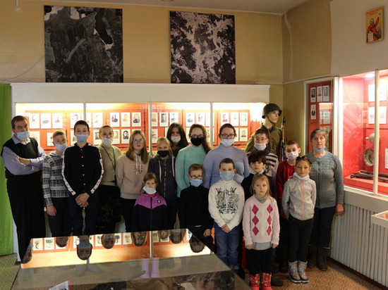 Бологовские школьники узнали об оборонительных боях в Андреаполе