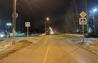 7-летний мальчик попал в больницу после ДТП на пешеходном переходе в Твери