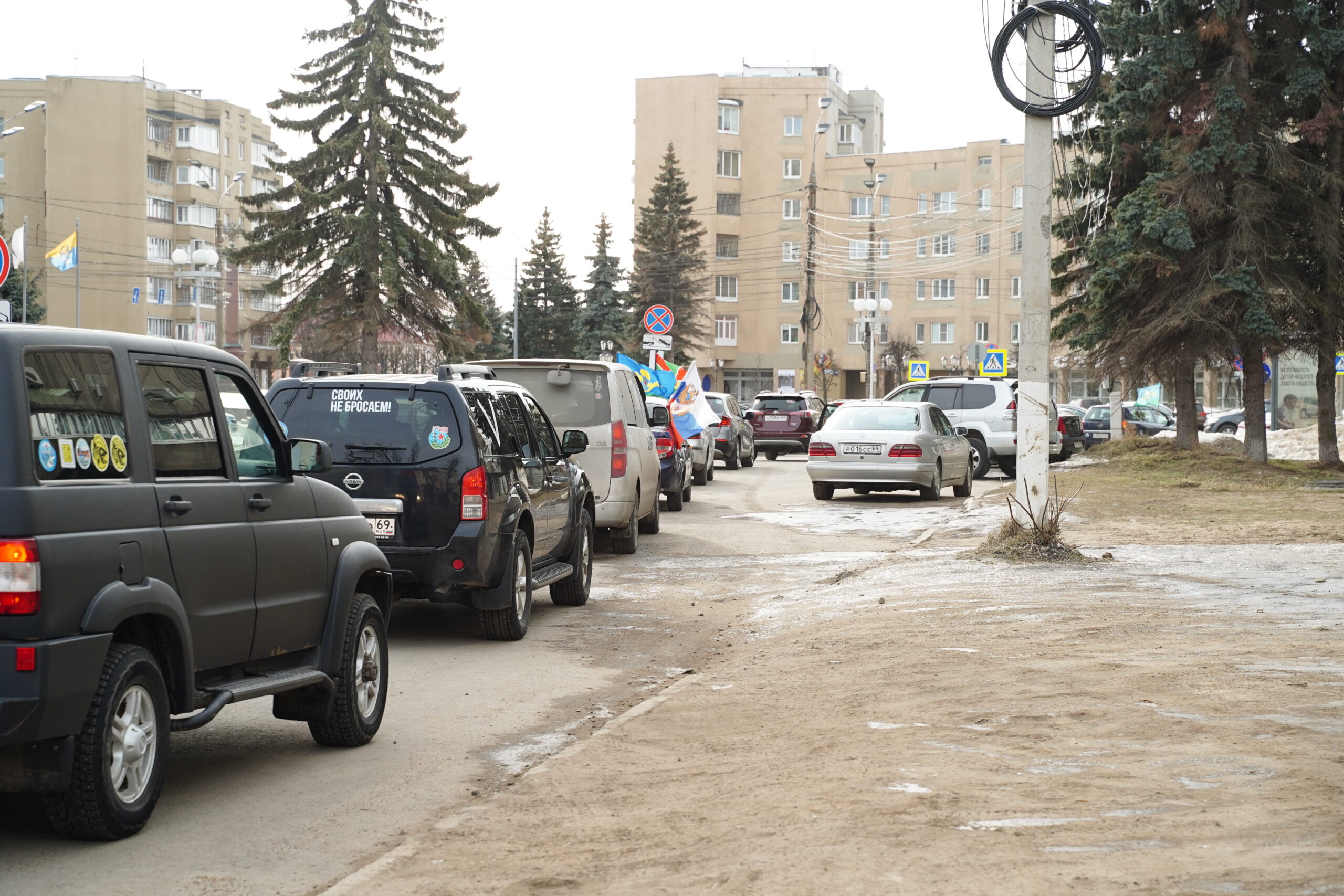 Тверские боксёры устроили автопробег в поддержку спецоперации на Украине