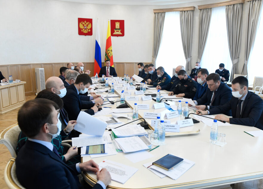 В правительстве Тверской области состоялось совещание по обеспечению правопорядка в регионе