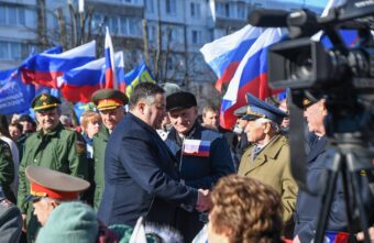 Тверская область присоединилась к акции «Россия. Крым. Донбасс»