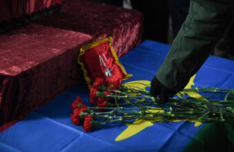 В Твери простились с погибшим в ходе спецоперации на Украине военнослужащим Алексеем Шабановым