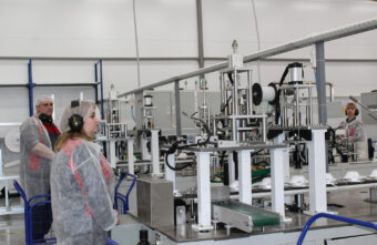 В Торжке Тверской области запустили цех по производству респираторов для промышленности