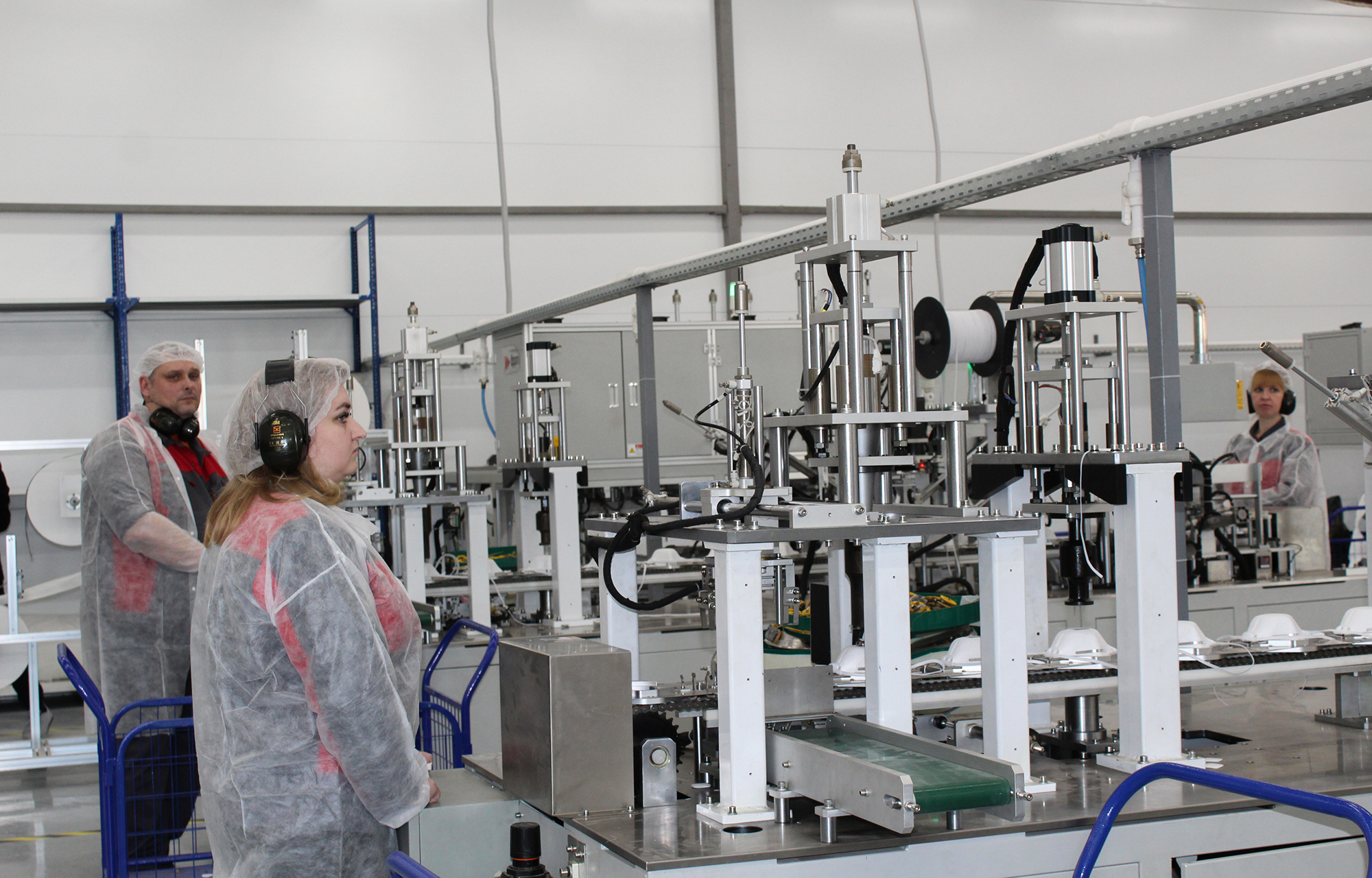 В Торжке Тверской области запустили цех по производству респираторов для промышленности