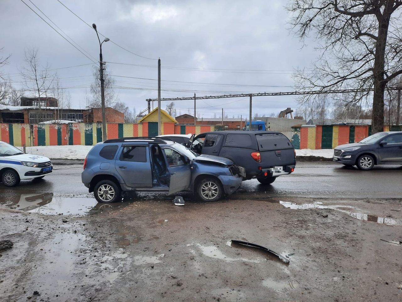 Пассажир пострадал в столкновении иномарок в Тверской области
