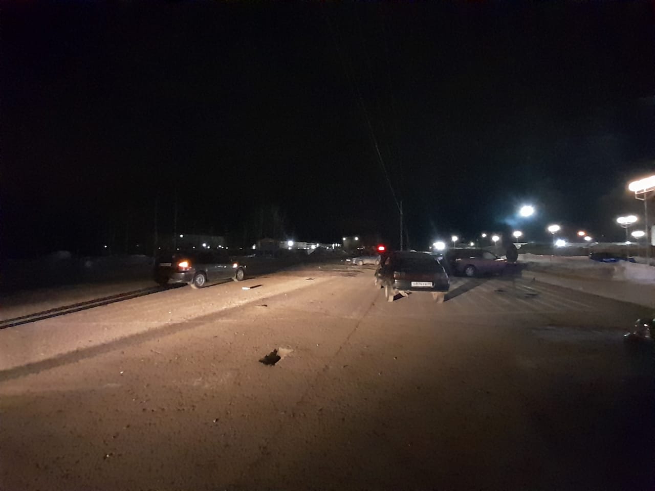 В Тверской области пьяный водитель легковушки протаранил две машины