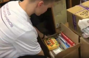 Школьники и активисты Тверской области помогают беженцам Школьники и активисты Тверской области помогают беженцам