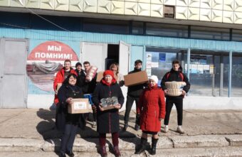 В Калязинском районе продолжается сбор гуманитарной помощи для беженцев с Донбасса В Калязинском районе продолжается сбор гуманитарной помощи для беженцев с Донбасса
