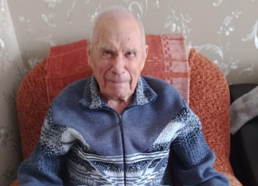 Фронтовику Сергею Колесникову исполнилось 104 года