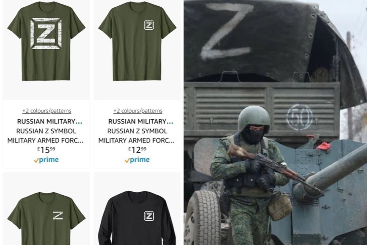 В западных интернет-магазинах набирают популярность футболки с символом Z