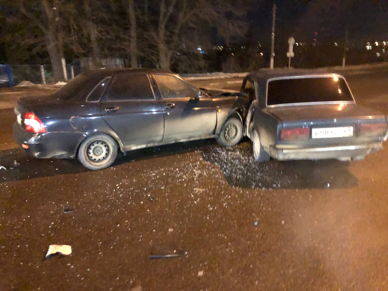 В Твери по вине водителя «Ниссана» столкнулись четыре автомобиля