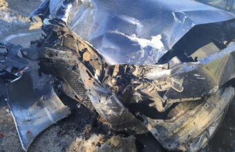 В Твери две иномарки после ДТП превратились в груды металла В Твери две иномарки после ДТП превратились в груды металла