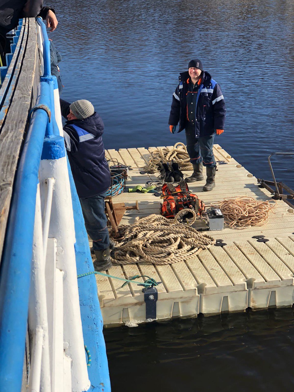 В Тверской области провели сложный ремонт подводного водопровода