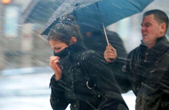 К Тверской области приближается сильный шторм со снегом и ветром  