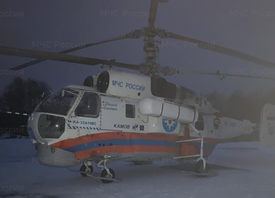 Пациента районной больницы экстренно транспортировали на вертолёте в Тверь Пациента районной больницы экстренно транспортировали на вертолёте в Тверь