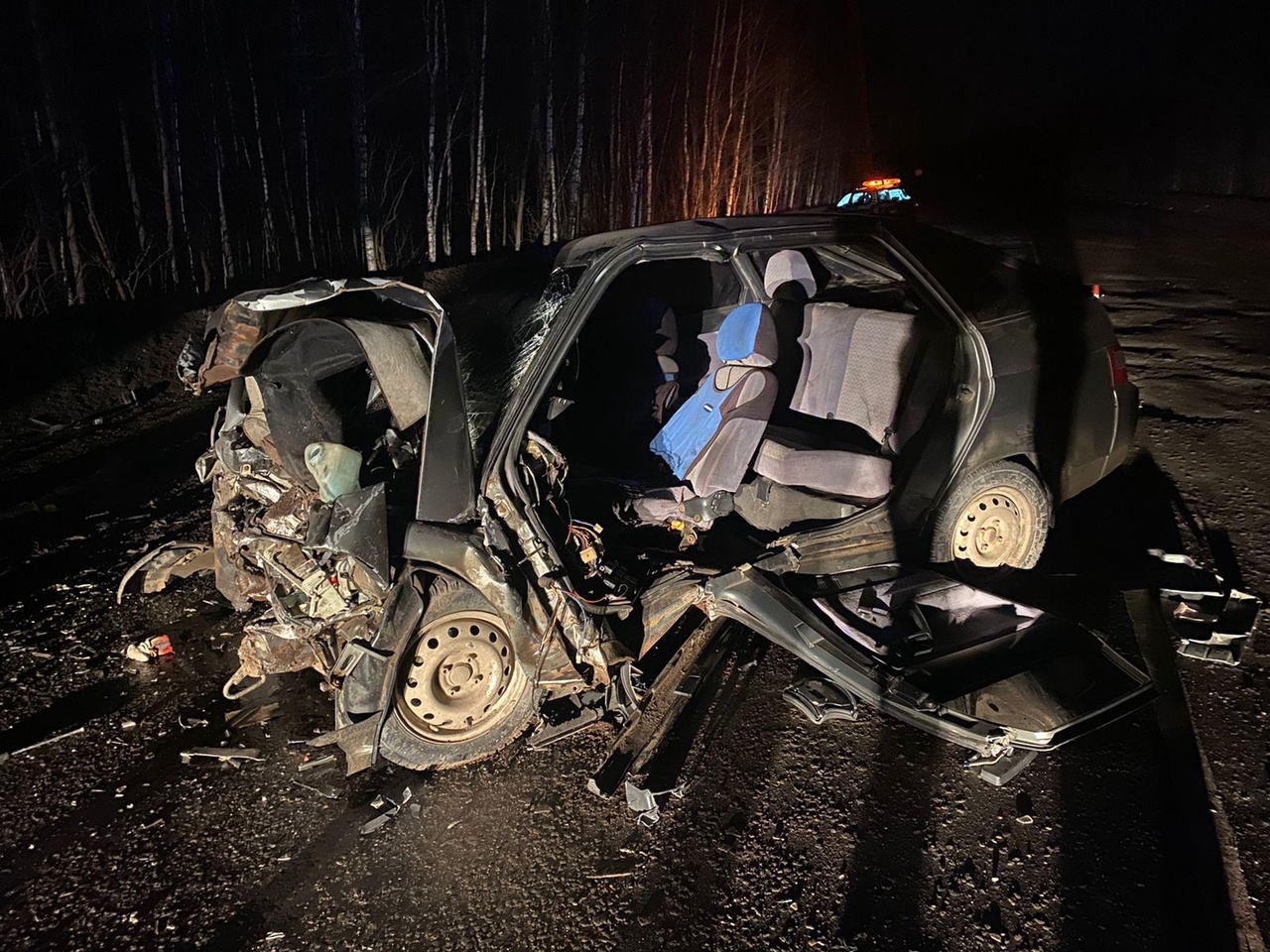 Три человека попали в больницу после ДТП на "Золотом кольце" под Тверью