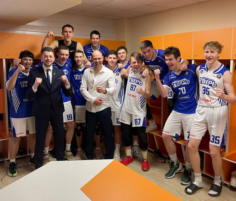 Тверские баскетболисты впервые вышли в финал первенства России среди юниоров