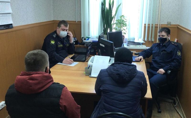 Сотрудники службы судебных приставов и уголовно-исполнительной инспекции провели совместное мероприятие