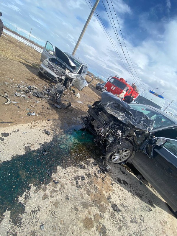 Два человека пострадали в ДТП на "встречке" в Твери